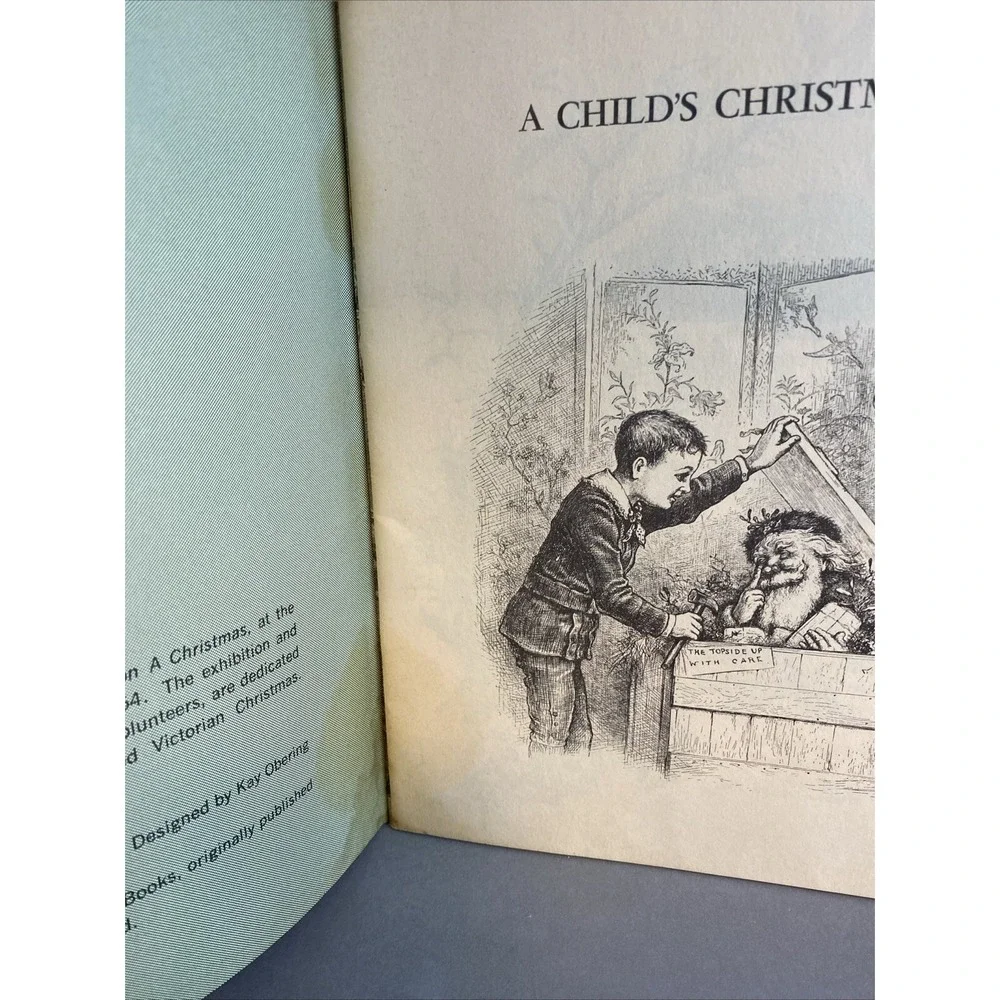 1964 A CHILD'S CHRISTMAS COOKBOOK The Denver Art Museum SANTA Vintage 60s
